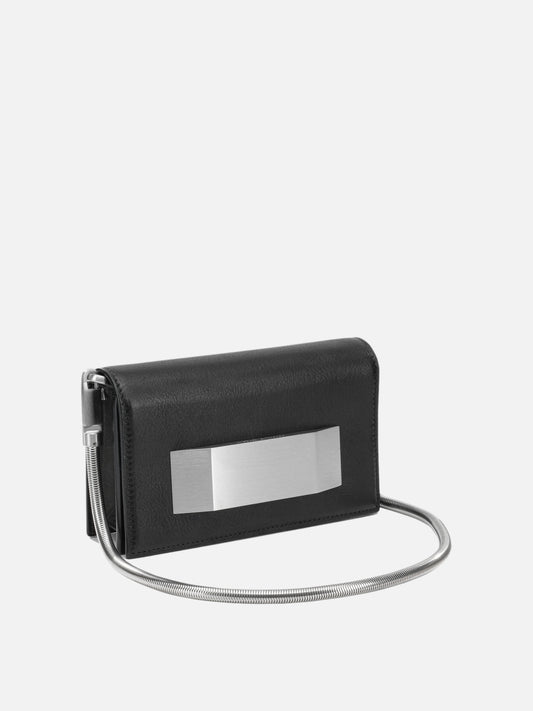 Rick Owens "Mini Griffin" Small Shoulder Bag Black