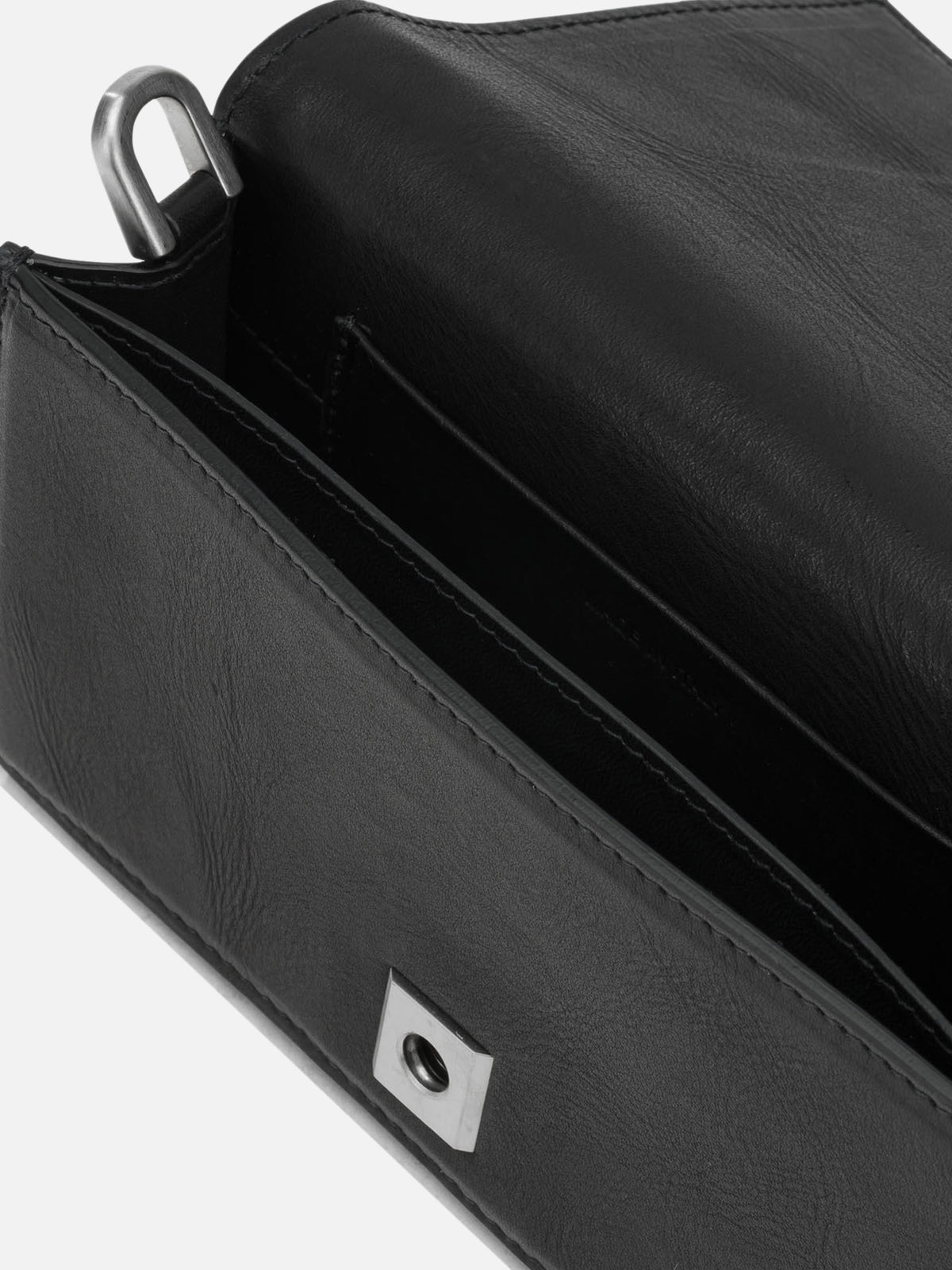 Rick Owens "Mini Griffin" Small Shoulder Bag Black