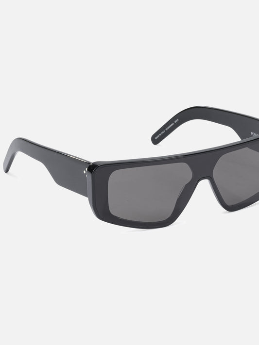 Montatura squadrata 100% acetate - Other fabric: 100% nylon Nero - Rick Owens Uomo | PLP | VIETTI Online Store | 2
