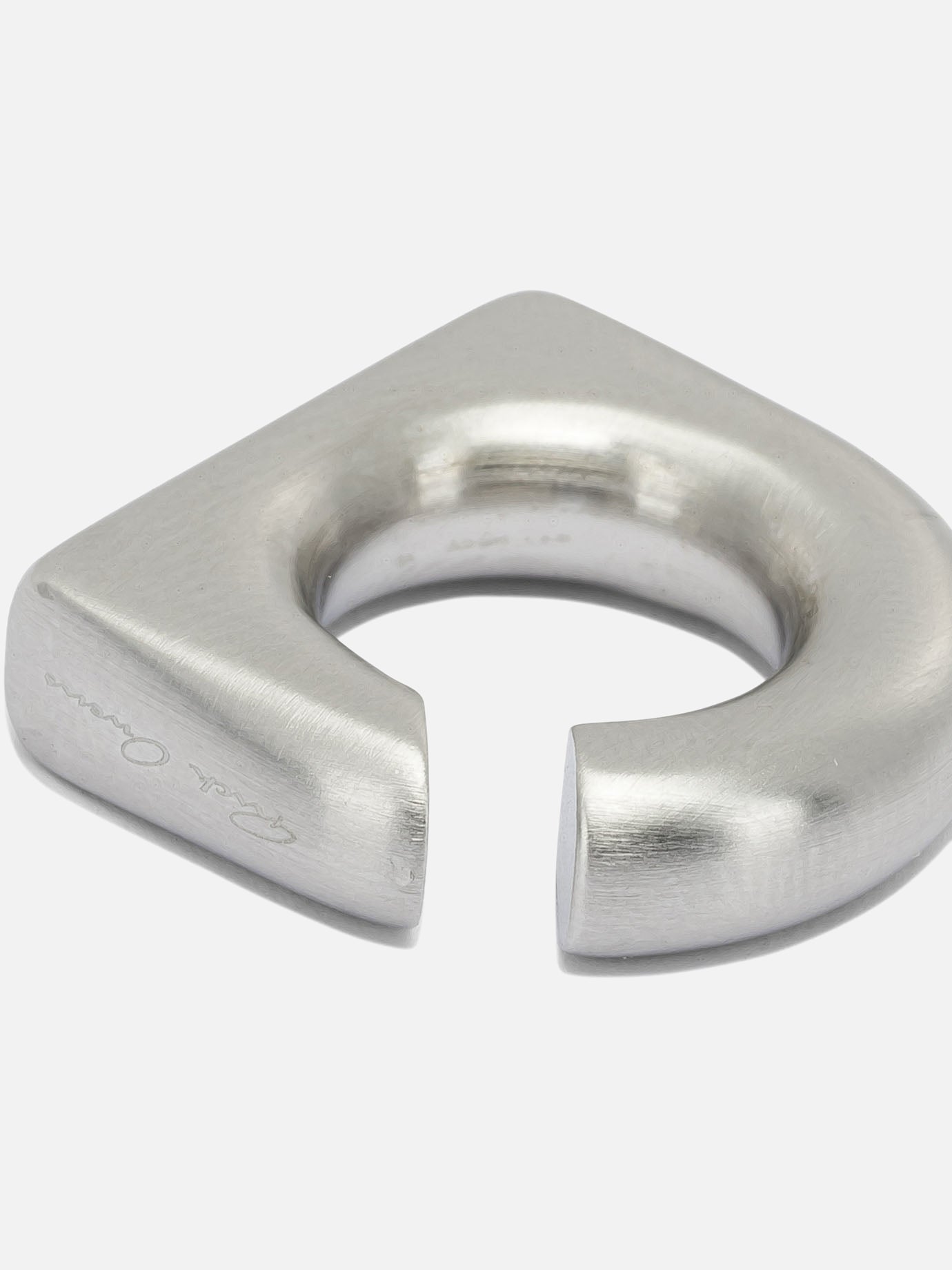 Earrings 100% brass Silver - Rick Owens Women | PDP | VIETTI Online Store | Zoom-Modal_2