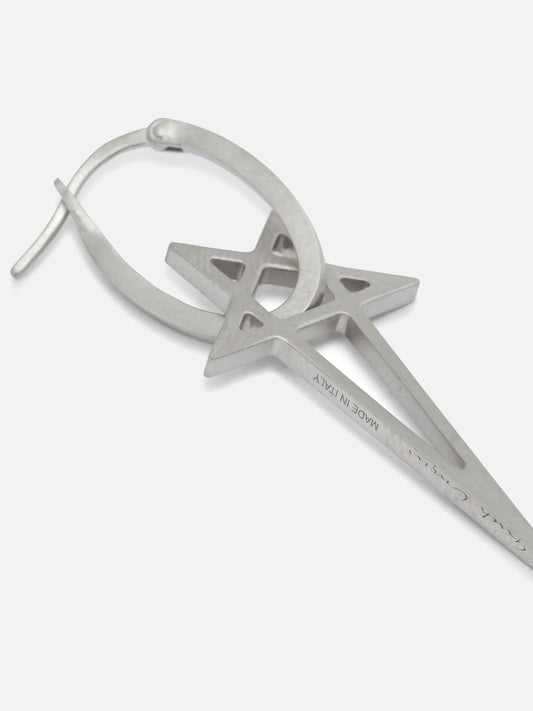 Orecchini 100% brass Argento - Rick Owens Donna | PLP | VIETTI Online Store | 2
