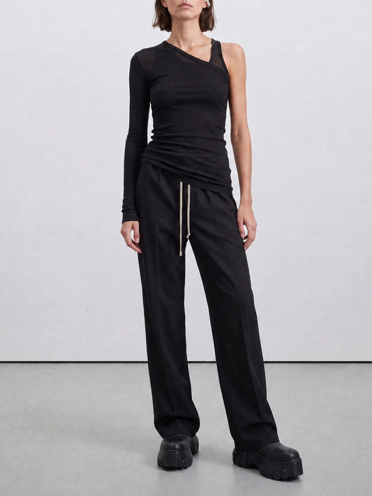 Canotte Solid colour Nero - Rick Owens Donna | PLP | VIETTI Online Store | 2