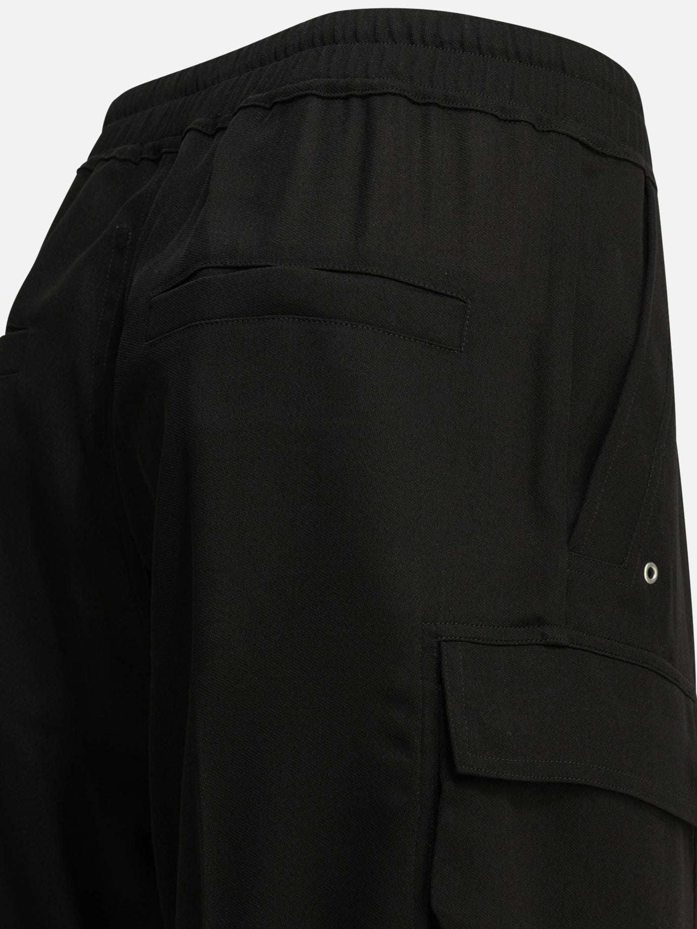 Cargo & parachute trousers Solid colour Black - Rick Owens Women | PDP | VIETTI Online Store | Zoom-Modal_6
