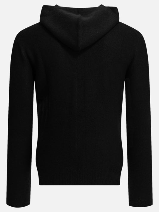 Maglioni con cappuccio Solid colour Nero - Rick Owens Uomo | PDP | VIETTI Online Store | 2