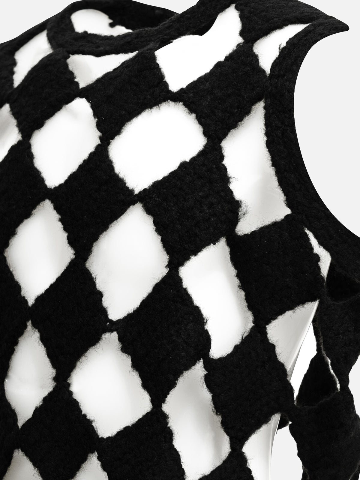 Rick Owens "Sarutanya" Vest Black