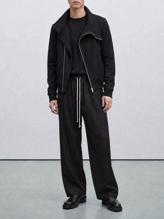 Full zip sweatshirts Solid colour Black - Rick Owens Men | PLP | VIETTI Online Store | 2