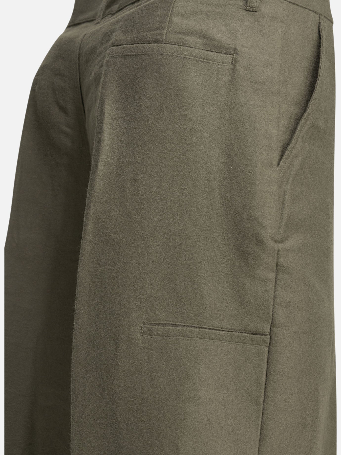 Work pants Solid colour Grey - Rick Owens Men | PDP | VIETTI Online Store | Zoom-Modal_6
