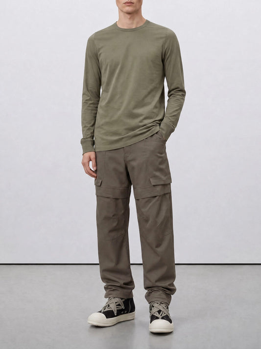 Pantaloni cargo & parachute Solid colour Grigio - Rick Owens Uomo | PLP | VIETTI Online Store | 2