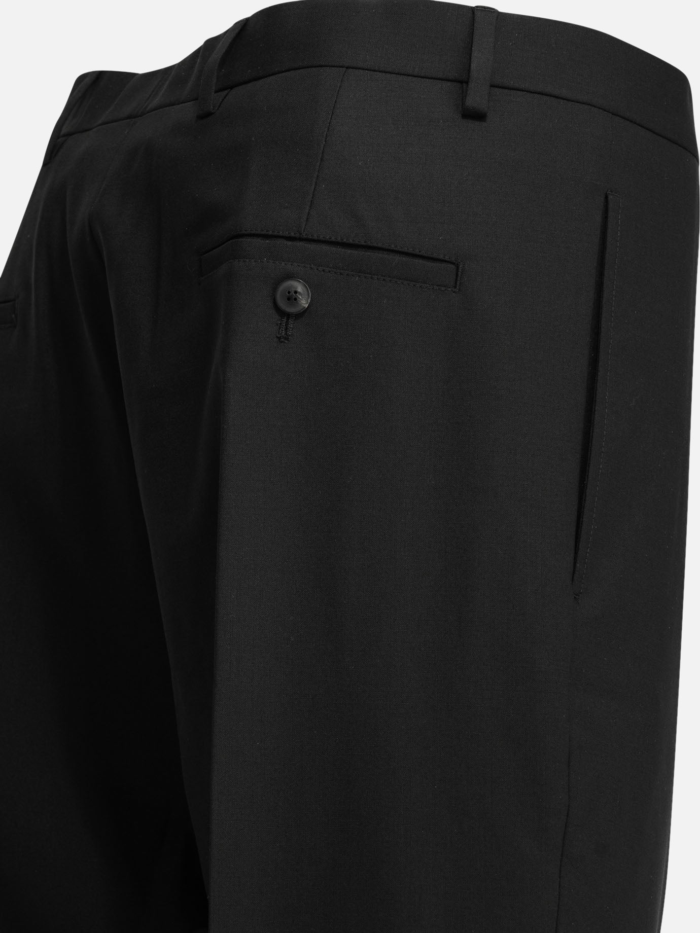 Pantaloni sartoriali Solid colour Nero - Rick Owens Uomo | PDP | VIETTI Online Store | Zoom-Modal_6