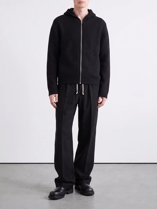Maglioni con zip Solid colour Nero - Rick Owens Uomo | PLP | VIETTI Online Store | 2