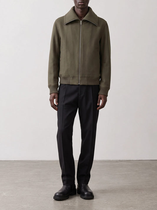 Bomber Solid colour Grigio - Rick Owens Uomo | PLP | VIETTI Online Store | 2
