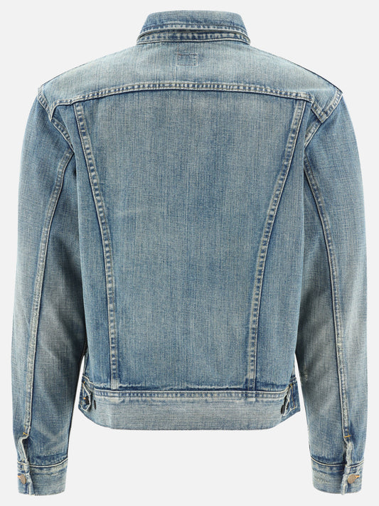 Giacche in denim Solid colour Blu - RRL by Ralph Lauren Uomo | VIETTI Online Store | 2