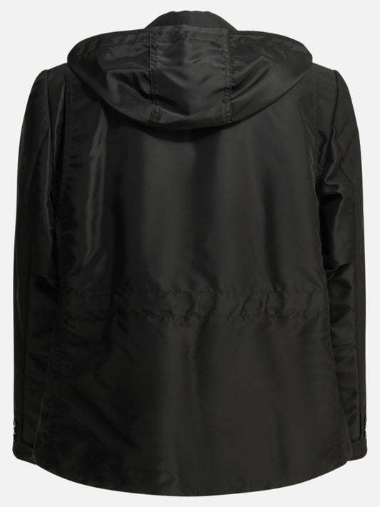 Blazers Solid colour Black - Sacai Men | PLP | VIETTI Online Store | 2