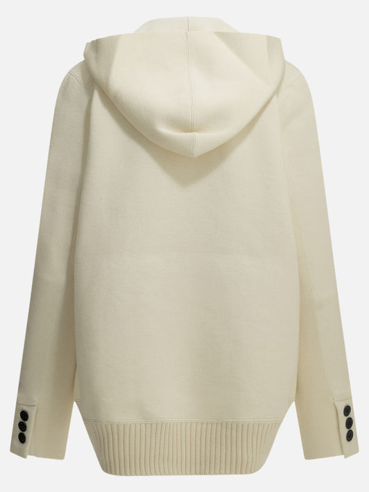 Blazers Solid colour White - Sacai Women | PDP | VIETTI Online Store | 2