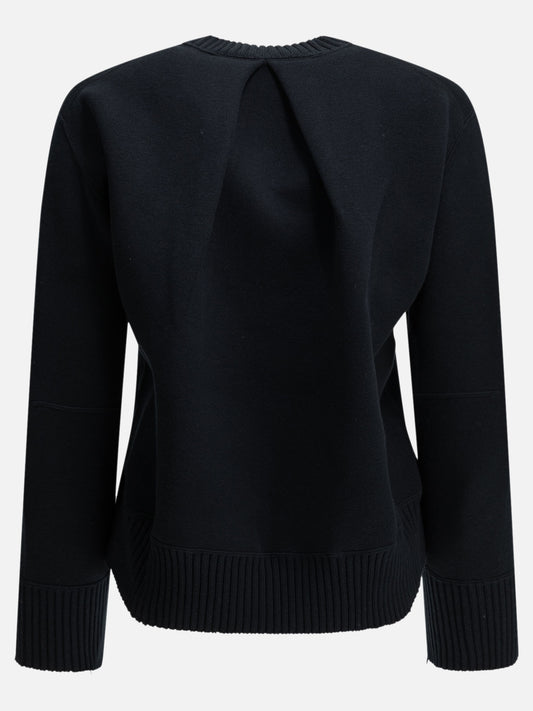 Crewneck sweaters Solid colour Blue - Sacai Women | PLP | VIETTI Online Store | 2
