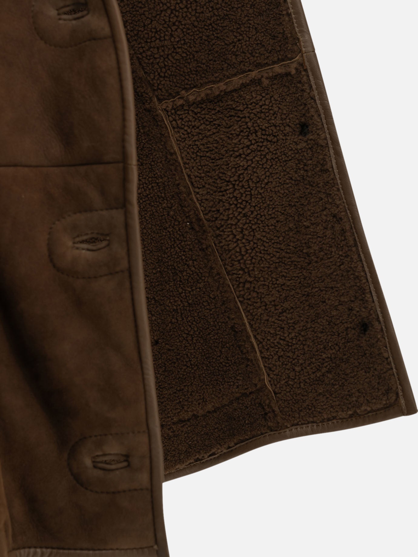 Salvatore Santoro Shearling jacket Brown