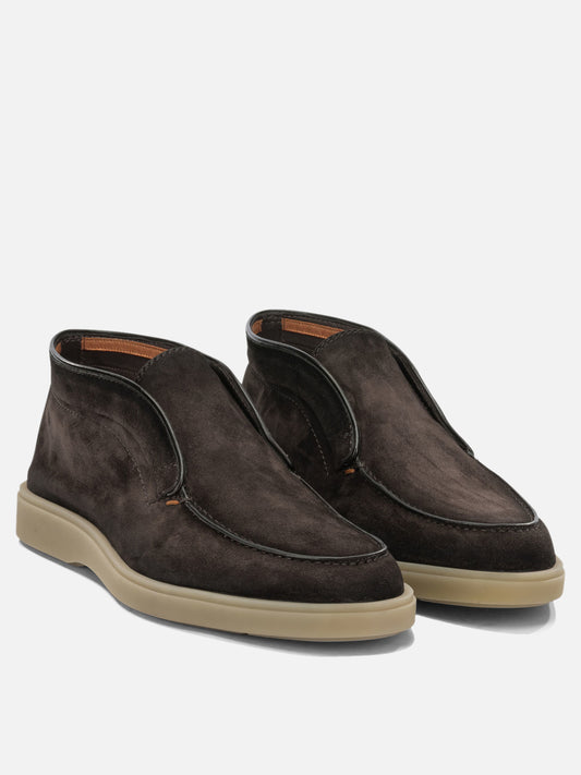 Santoni "Digits" Loafers Brown