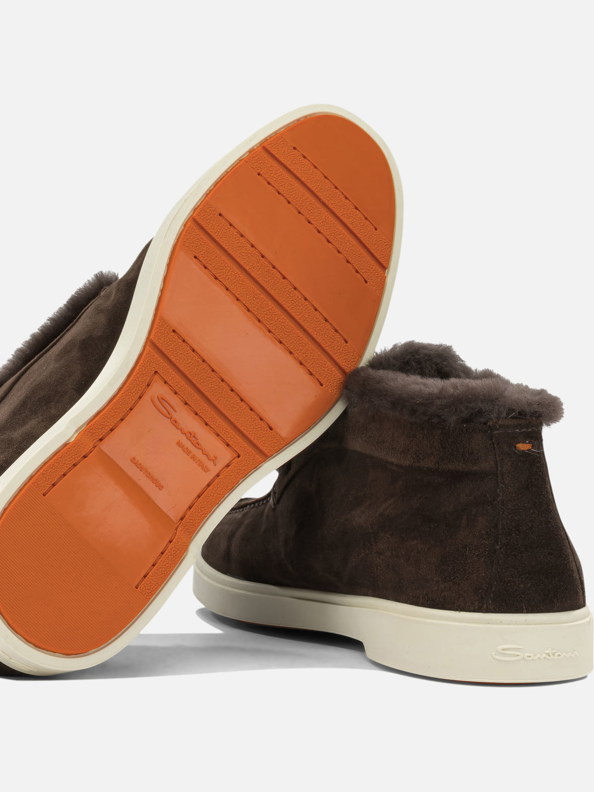 Santoni "Fortune" Loafers Brown