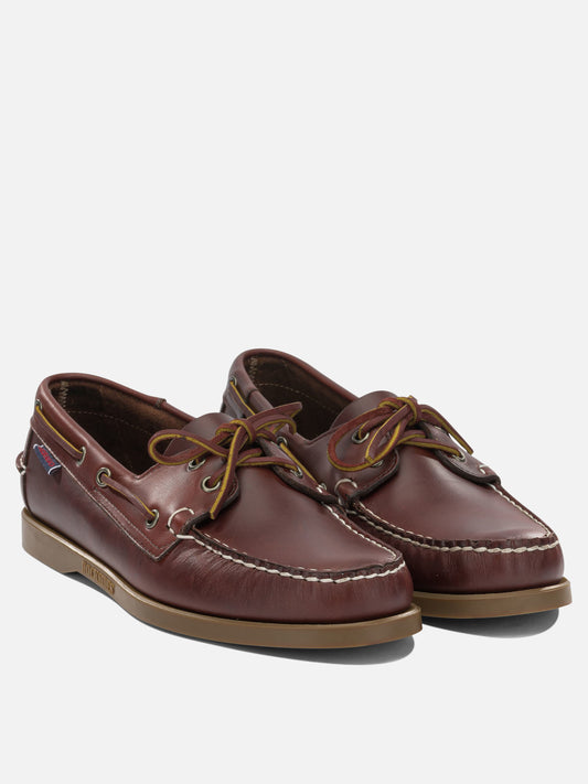 Laced loafers 100% leather - 100% rubber Brown - Sebago Men | PLP | VIETTI Online Store | 2
