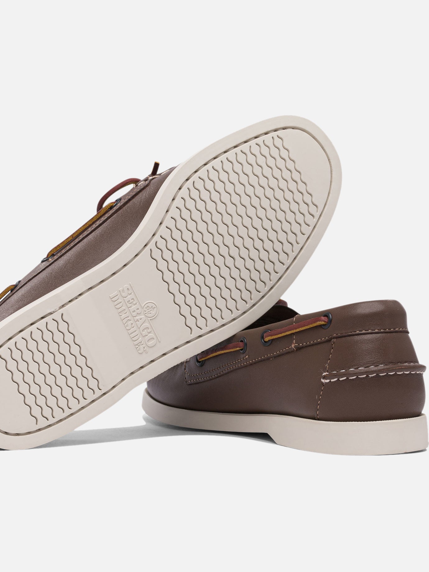 Mocassini stringati 100% leather - 100% rubber Marrone - Sebago Uomo | PDP | VIETTI Online Store | Zoom-Modal_5