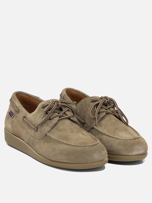 Sebago "Gary Jobson Suede" Lace-Up Loafers Brown