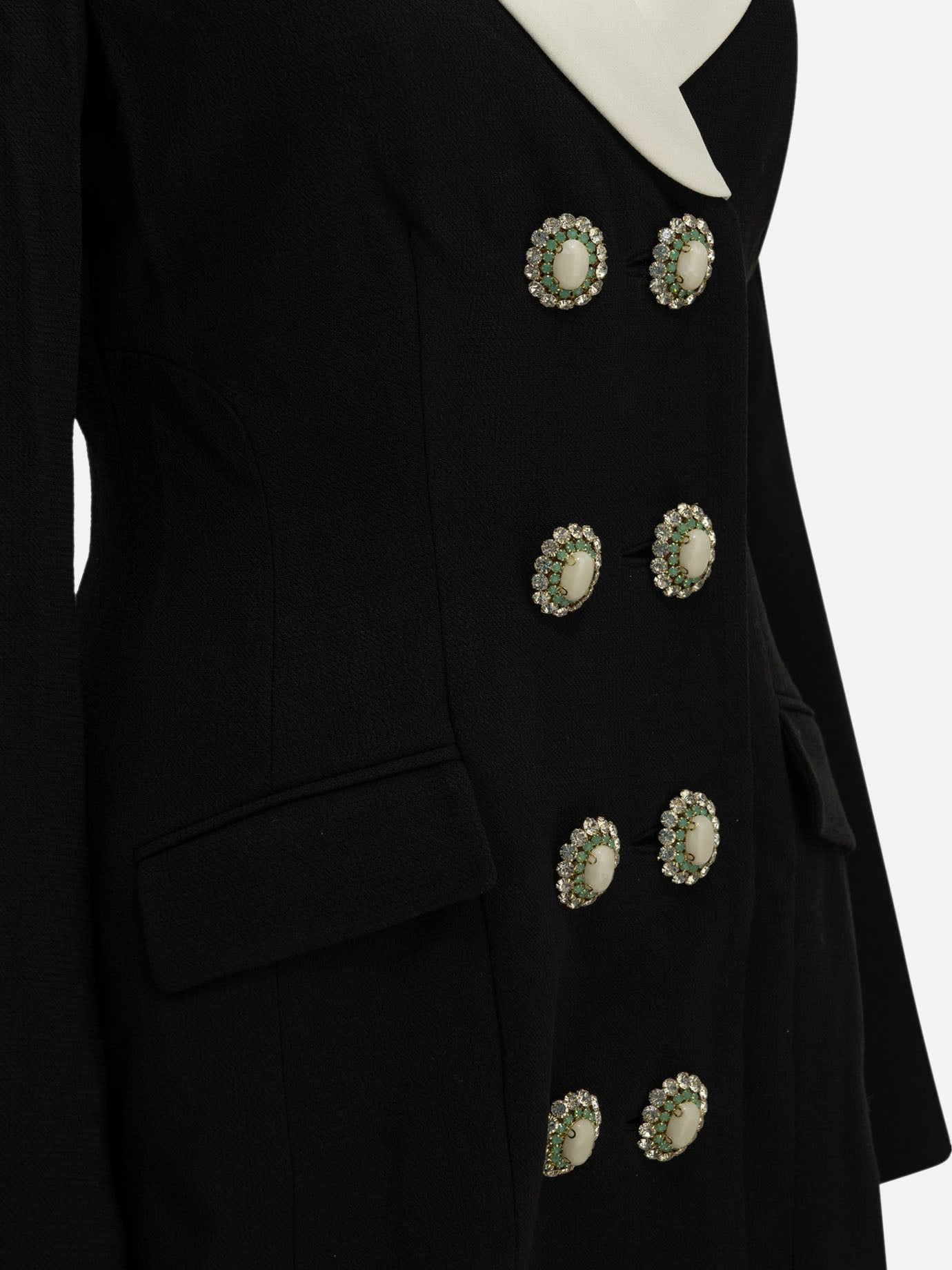 Abiti corti Solid colour Nero - Self-portrait Donna | PDP | VIETTI Online Store | Zoom-Modal_4