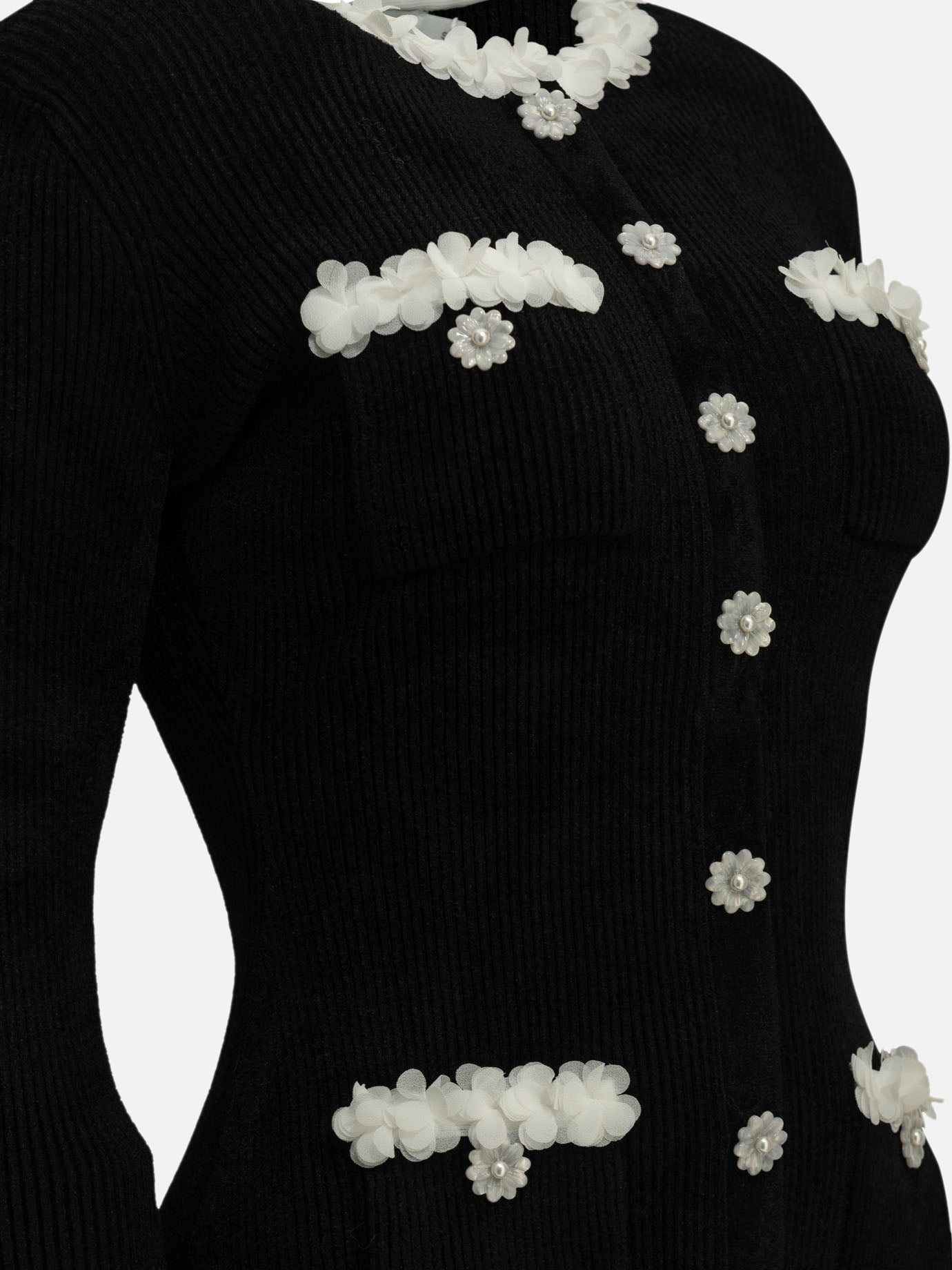 Mini dresses Solid colour Black - Self-portrait Women | PDP | VIETTI Online Store | Zoom-Modal_4