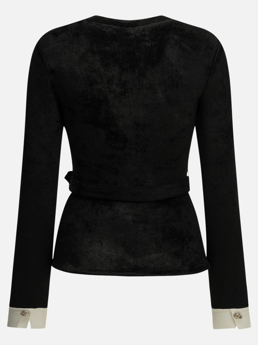 Cardigans Solid colour Black - Self-portrait Women | PLP | VIETTI Online Store | 2
