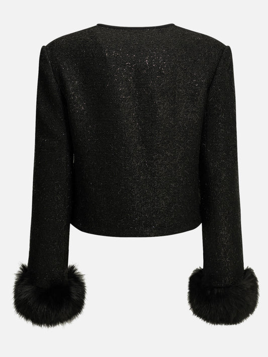 Blazers Bouclé Black - Self-portrait Women | PLP | VIETTI Online Store | 2