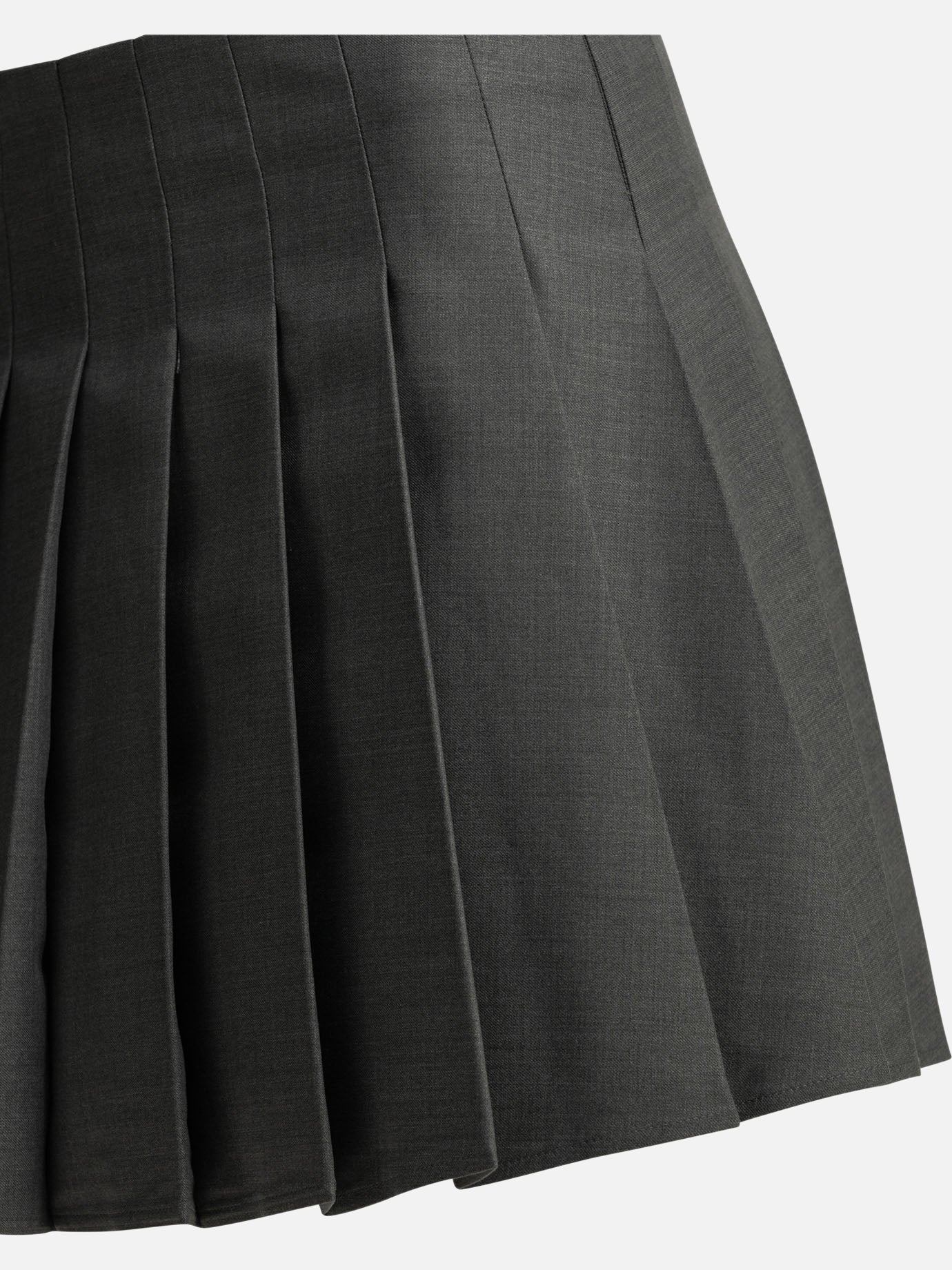 Miniskirts Solid colour Grey - Self-portrait Women | PDP | VIETTI Online Store | Zoom-Modal_6