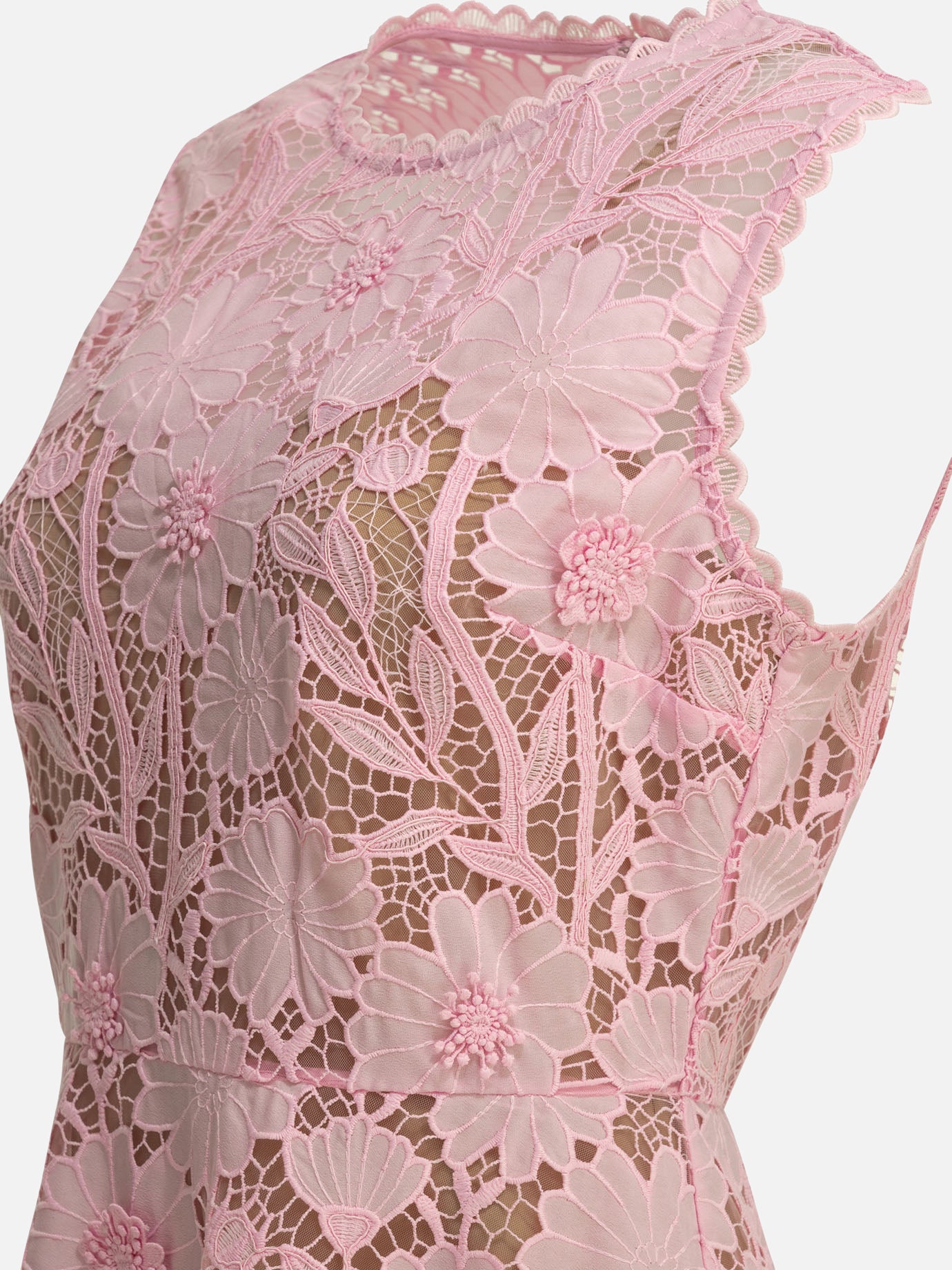 Mini dresses Embroidered Pink - Self-portrait Women | PDP | VIETTI Online Store | Zoom-Modal_6