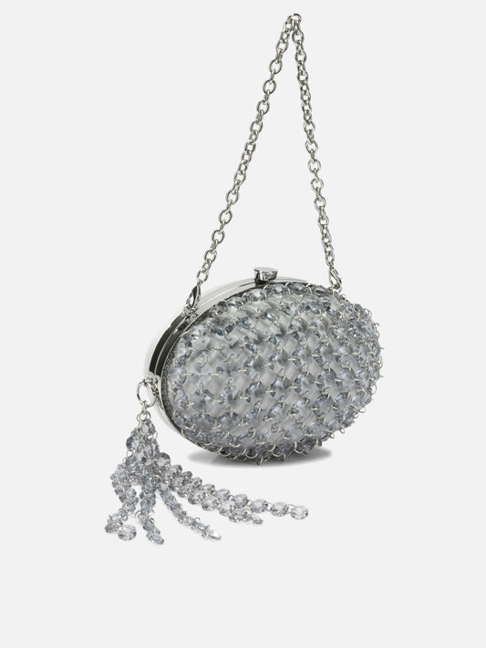 Minaudiere 97% polyester 3% elastane - Lining: 97% polyester 3% elastane Grey - Self-portrait Women | PLP | VIETTI Online Store | 2