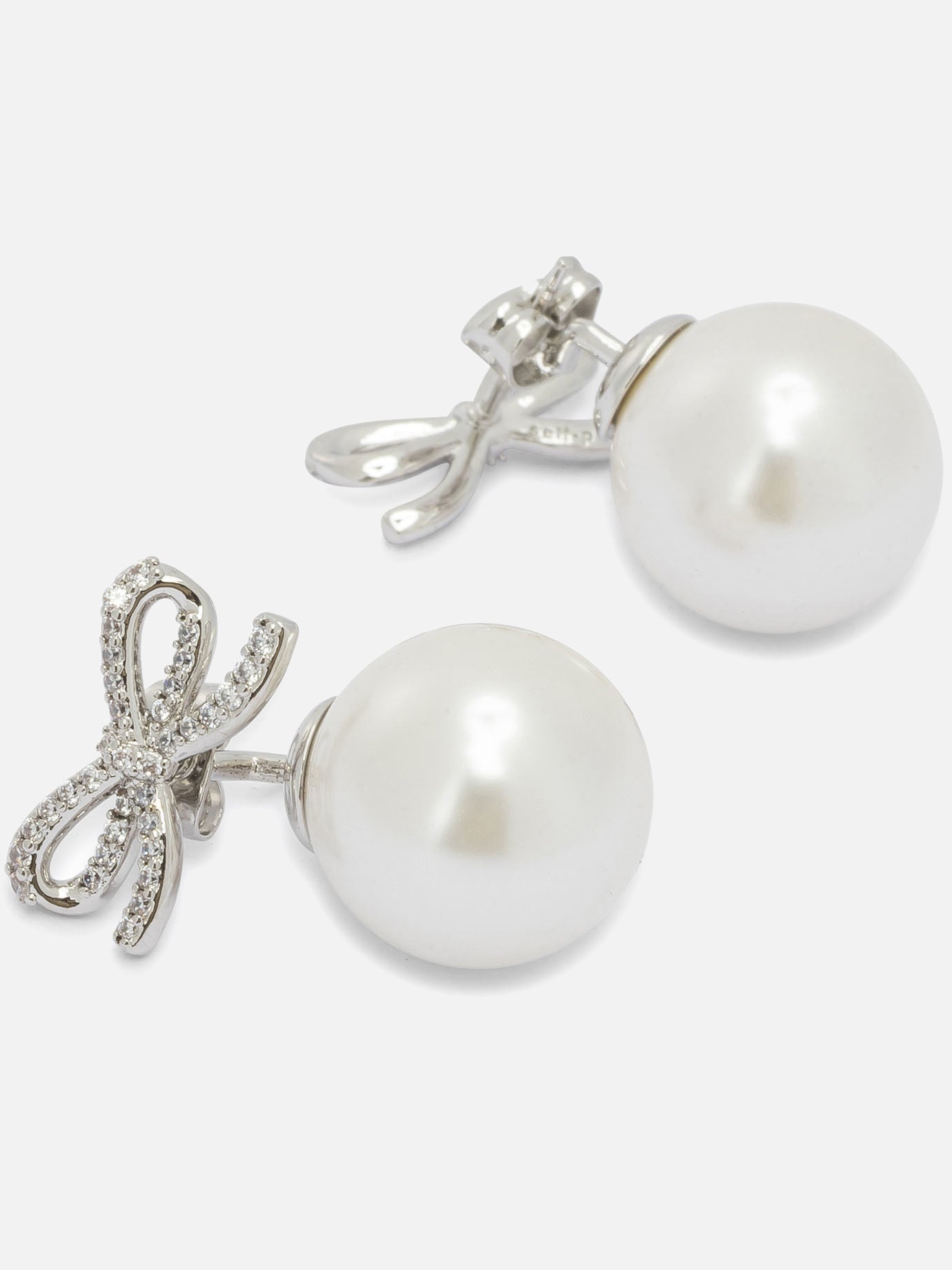 Earrings 100% brass Silver - Self-portrait Women | PDP | VIETTI Online Store | Zoom-Modal_2