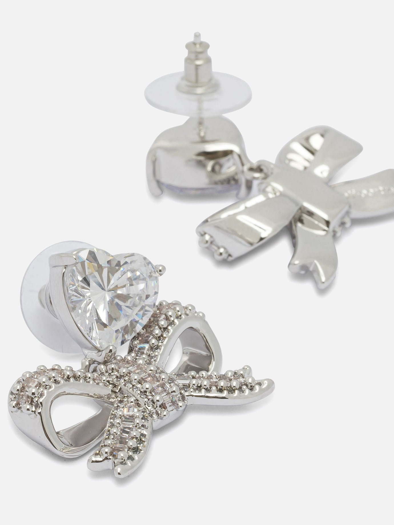 Earrings 100% brass Silver - Self-portrait Women | PDP | VIETTI Online Store | Zoom-Modal_2