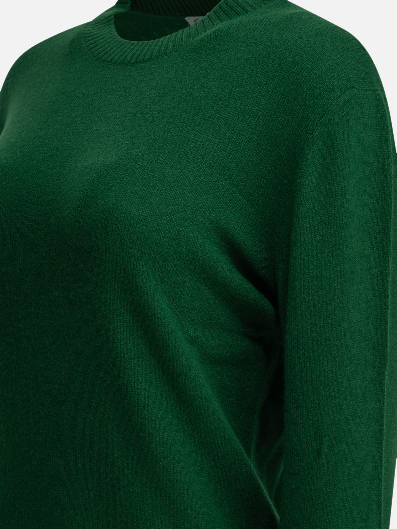Crewneck sweaters Solid colour Green - Semper Women | PDP | VIETTI Online Store | Zoom-Modal_4