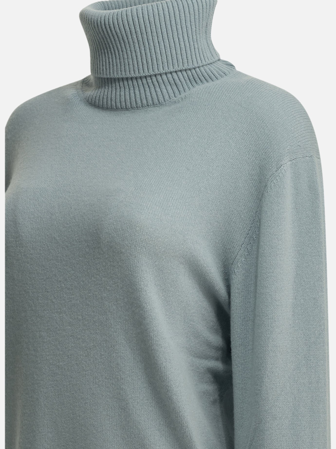 Crewneck sweaters Solid colour Light blue - Semper Women | PDP | VIETTI Online Store | Zoom-Modal_6