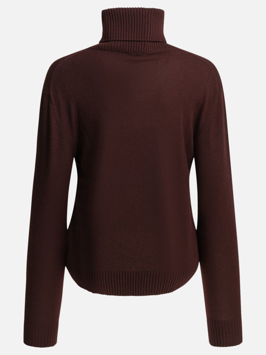 Turtleneck sweaters Solid colour Bordeaux - Semper Women | PLP | VIETTI Online Store | 2