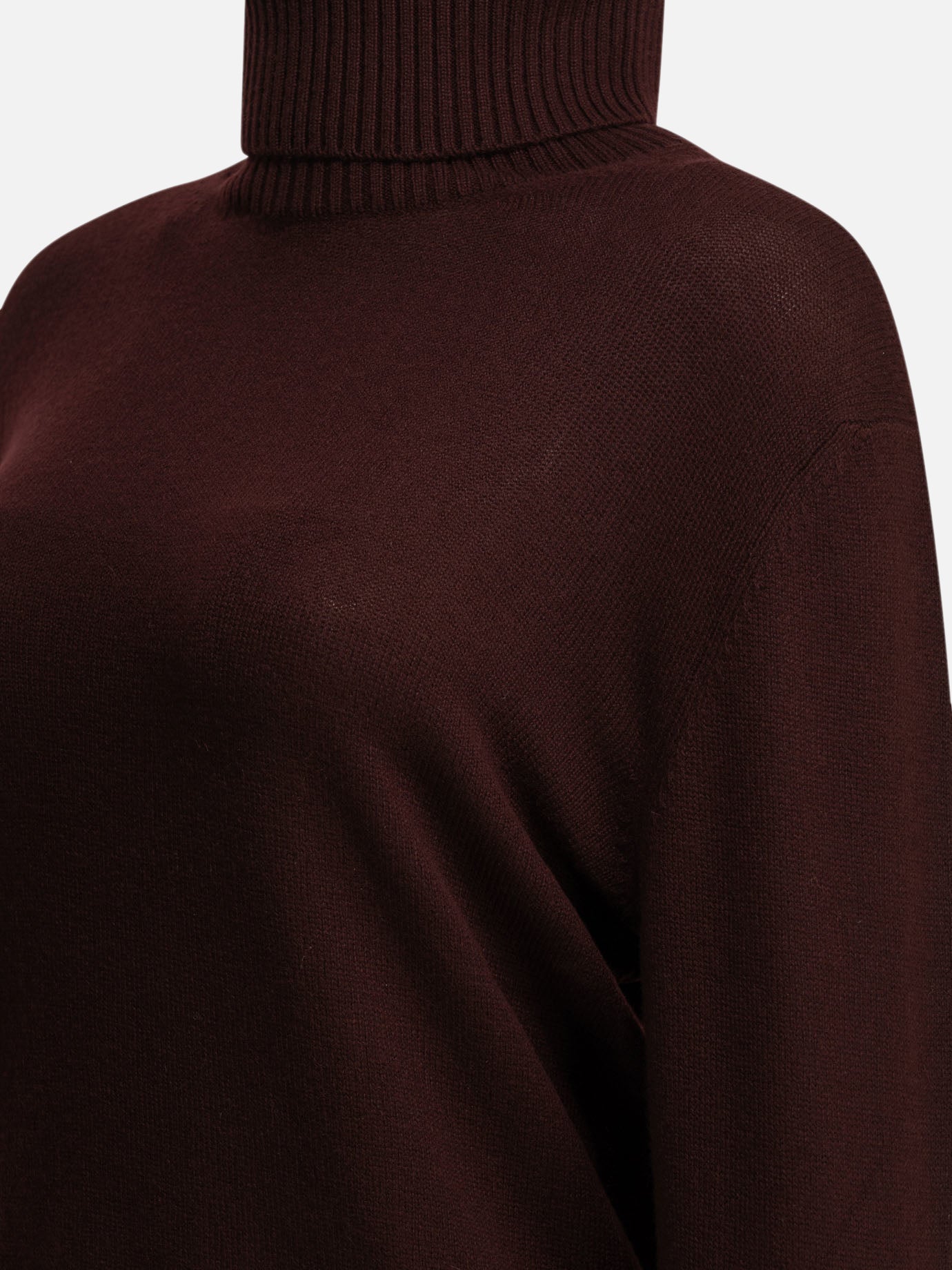 Turtleneck sweaters Solid colour Bordeaux - Semper Women | PDP | VIETTI Online Store | Zoom-Modal_4
