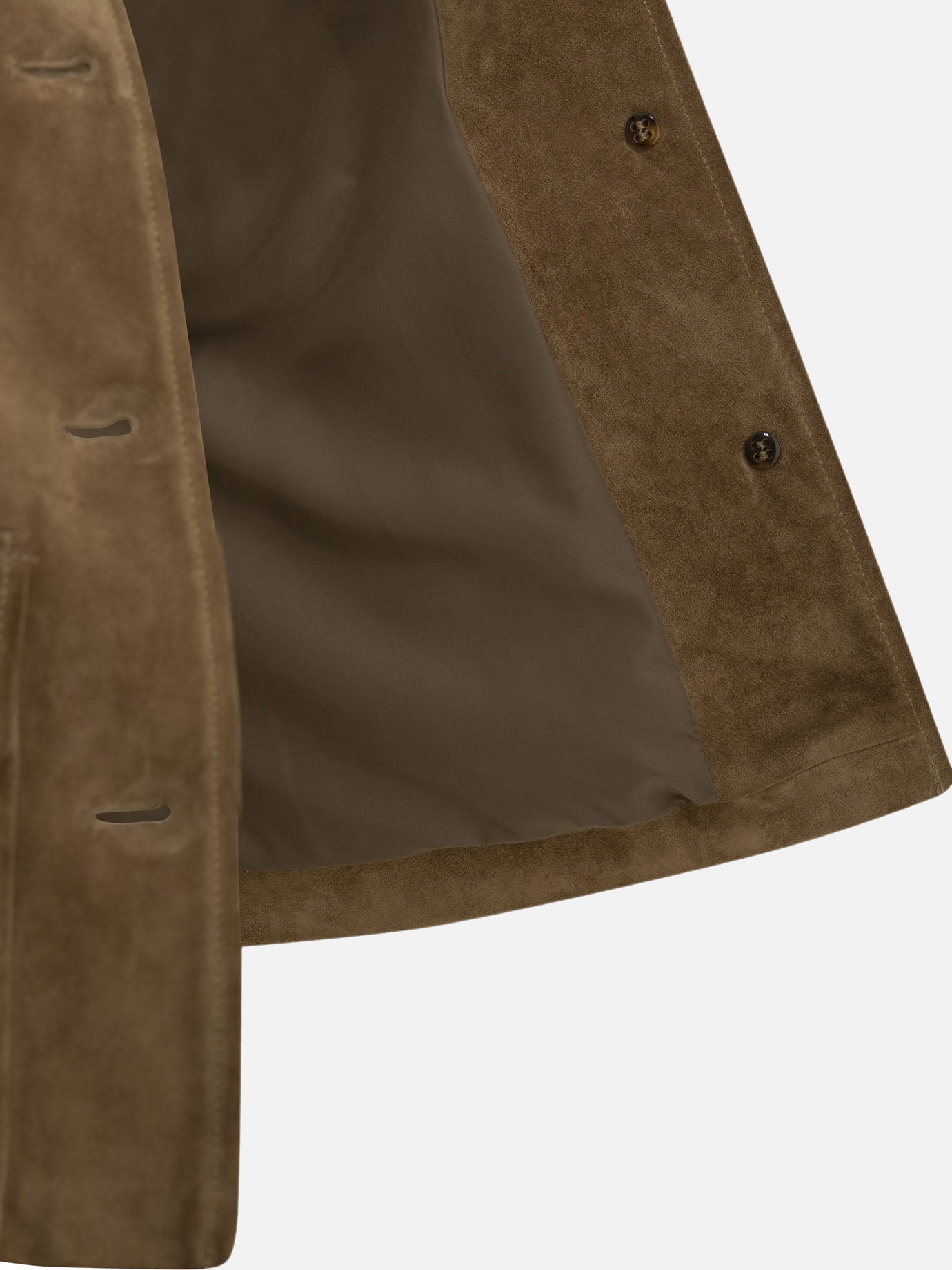 Leather jackets Solid colour Brown - Semper Women | PDP | VIETTI Online Store | Zoom-Modal_4