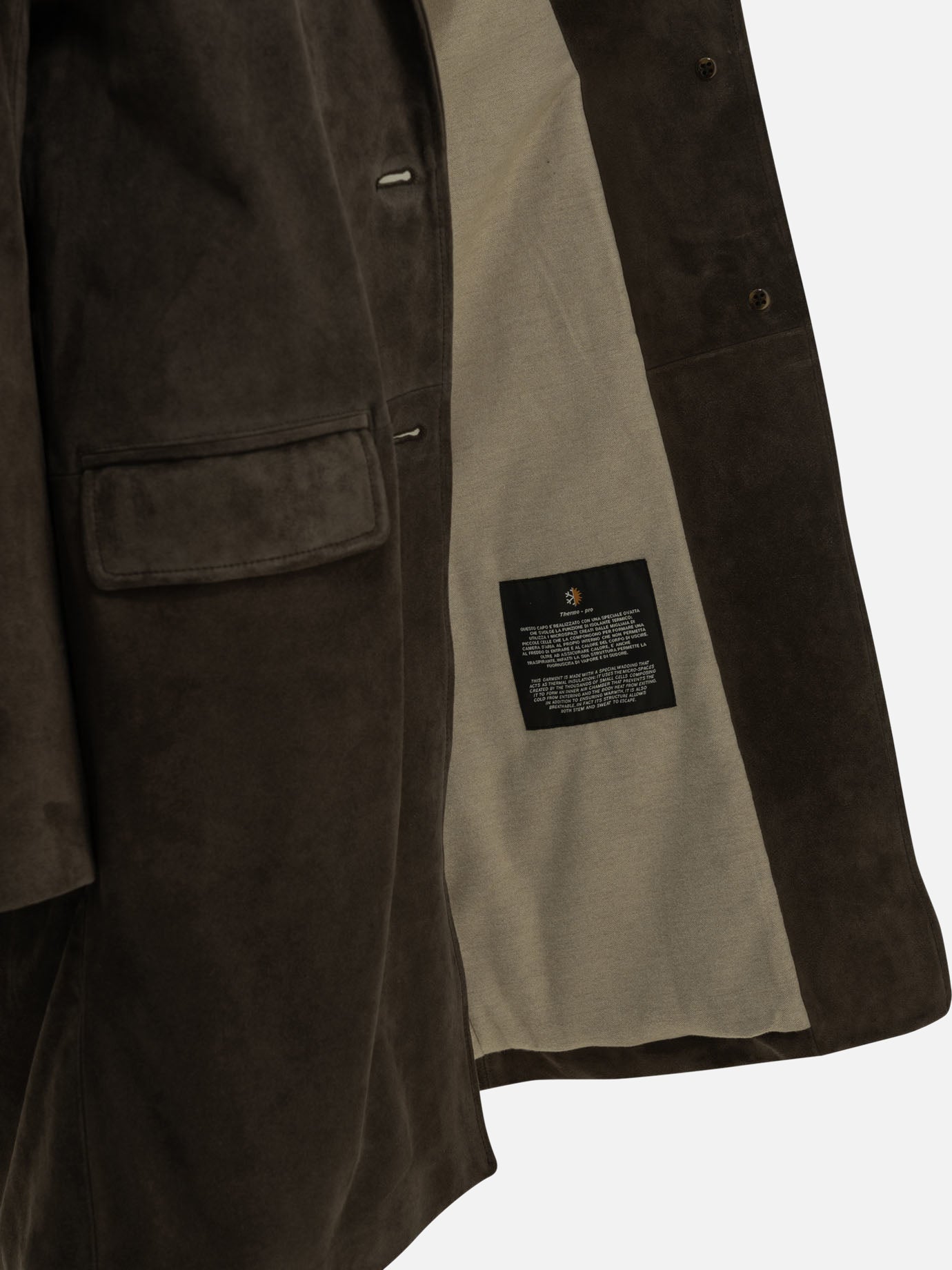 Leather jackets Solid colour Brown - Semper Women | PDP | VIETTI Online Store | Zoom-Modal_4