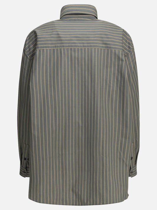 Soeur Casual Striped Shirt Grey