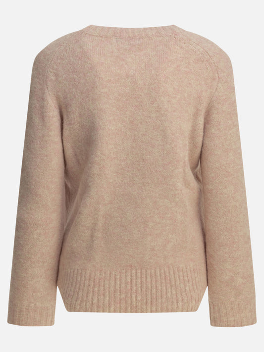 Soeur "Envie" Crew-Neck Sweater Pink