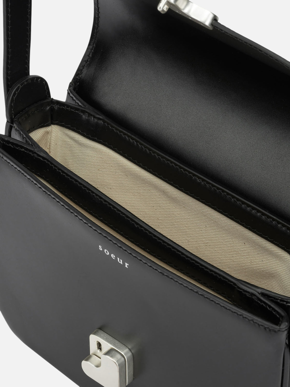 Soeur "Bellissima" Small Shoulder Bag Nero