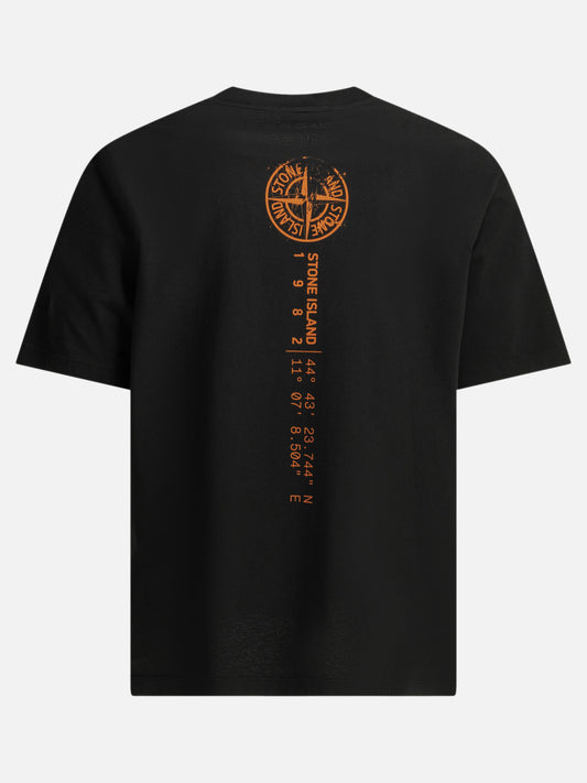 Crewneck t-shirts Logo Black - Stone Island Men | PLP | VIETTI Online Store | 2