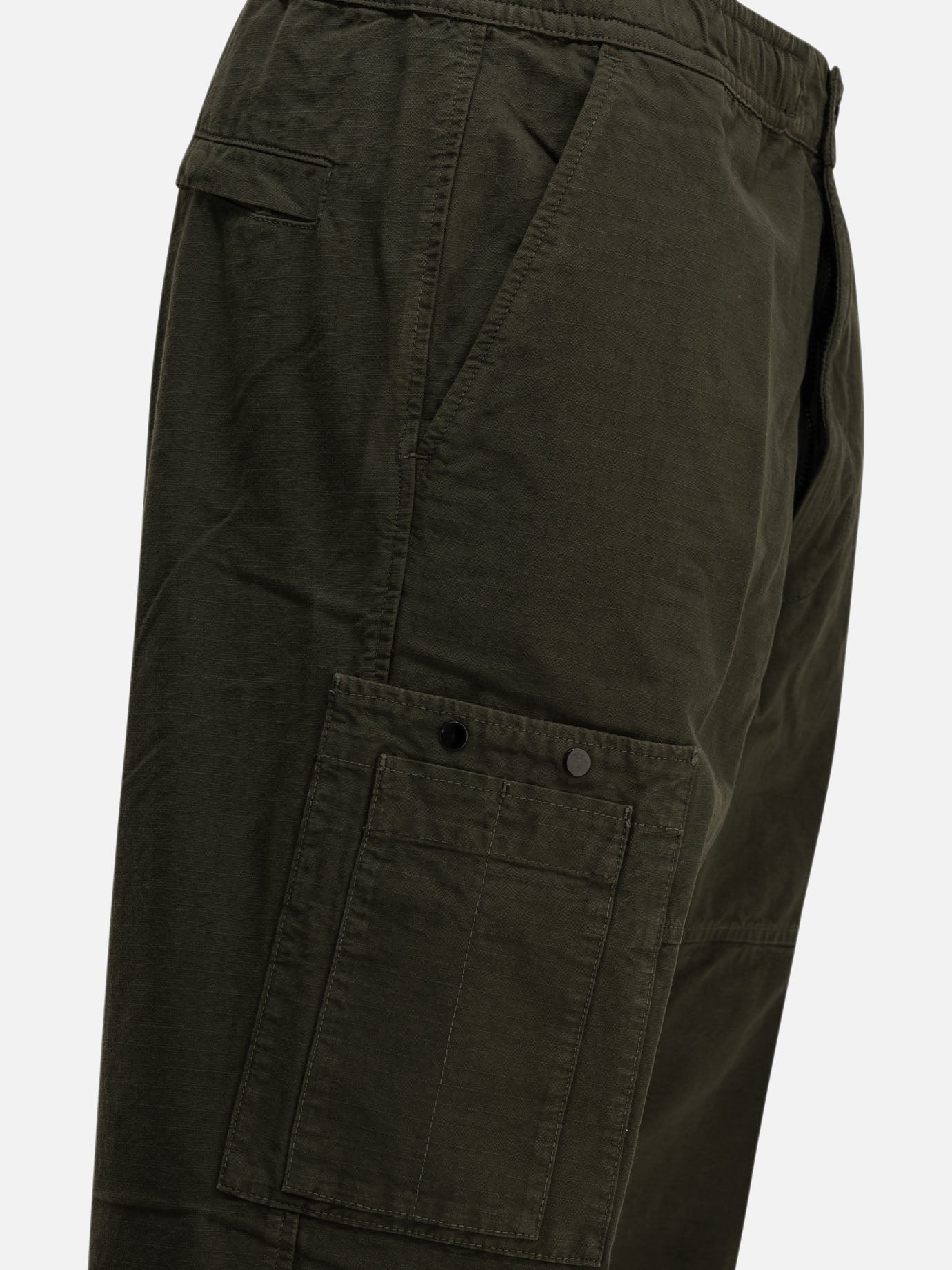 Cargo & parachute trousers Logo Green - Stone Island Men | PDP | VIETTI Online Store | Zoom-Modal_6