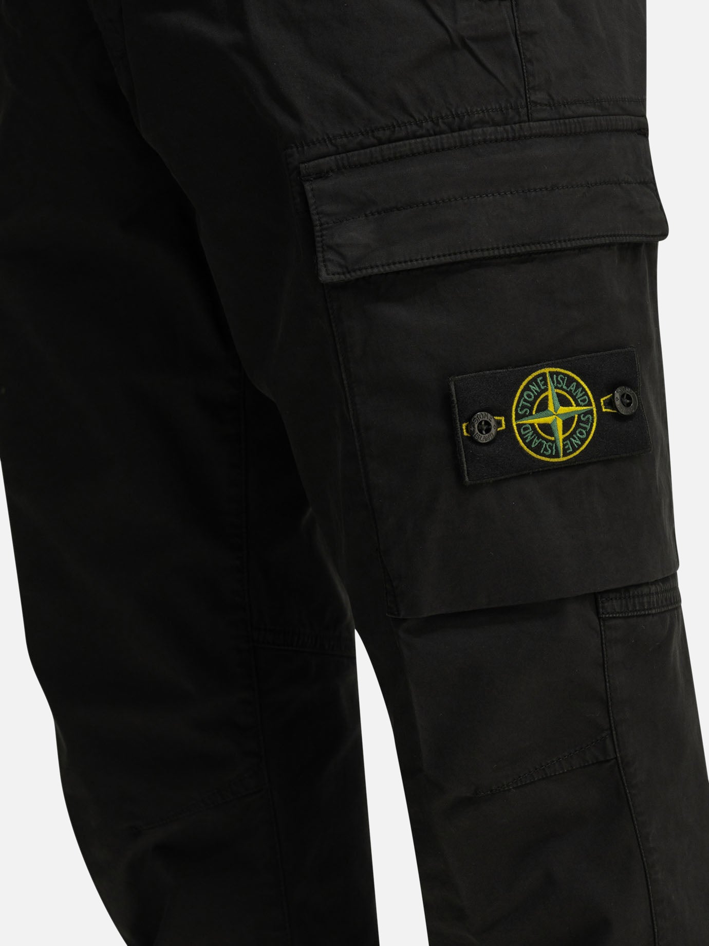 Cargo & parachute trousers Logo Black - Stone Island Men | PDP | VIETTI Online Store | Zoom-Modal_6