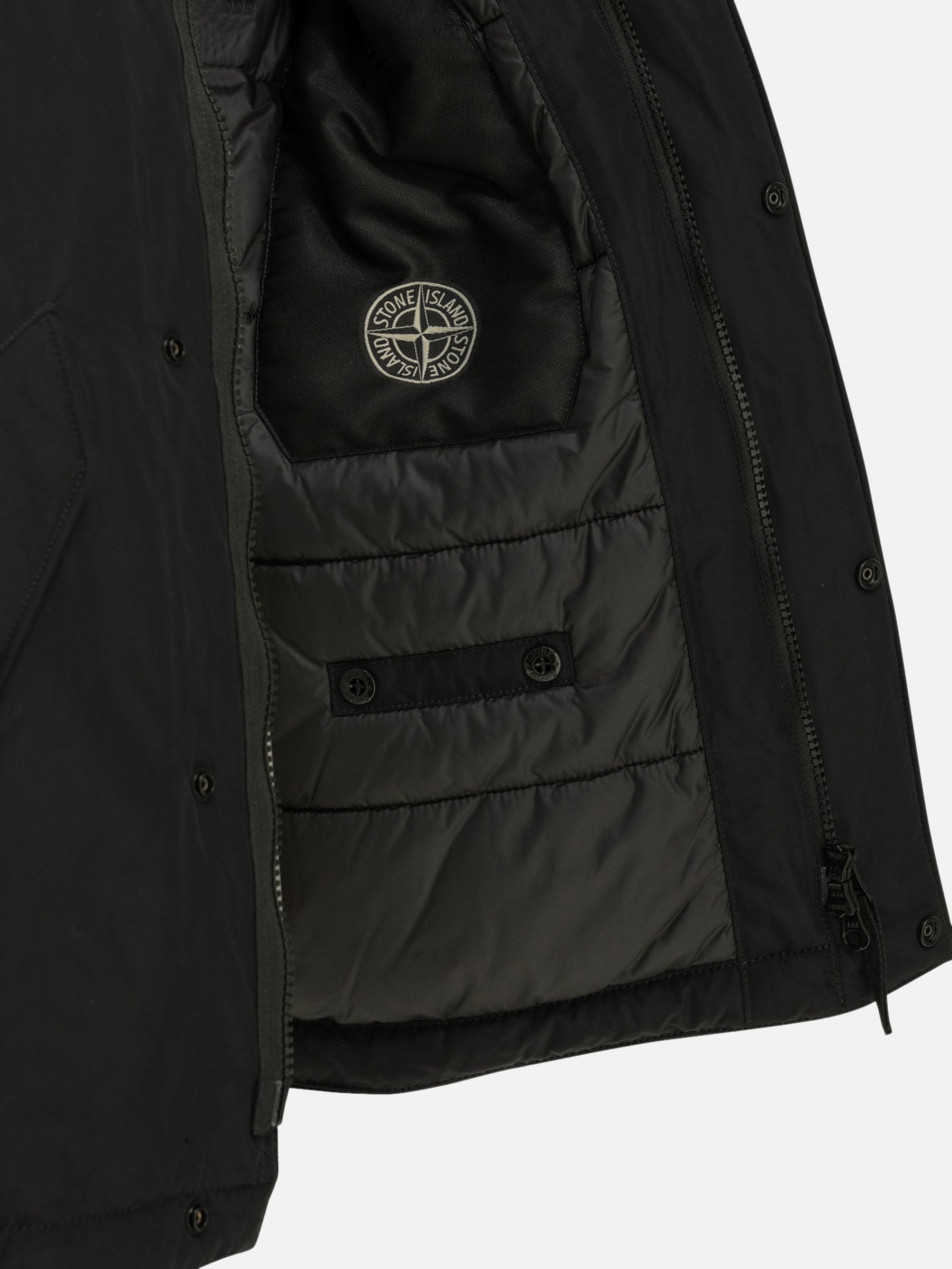 Down jackets Logo Black - Stone Island Men | PDP | VIETTI Online Store | Zoom-Modal_4