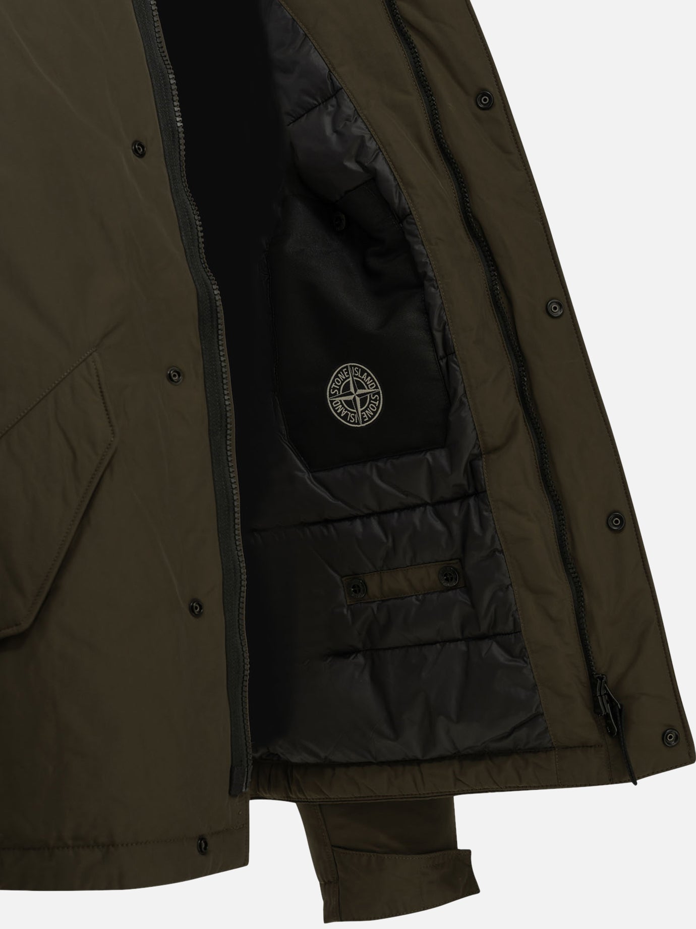 Down jackets Logo Brown - Stone Island Men | PDP | VIETTI Online Store | Zoom-Modal_4