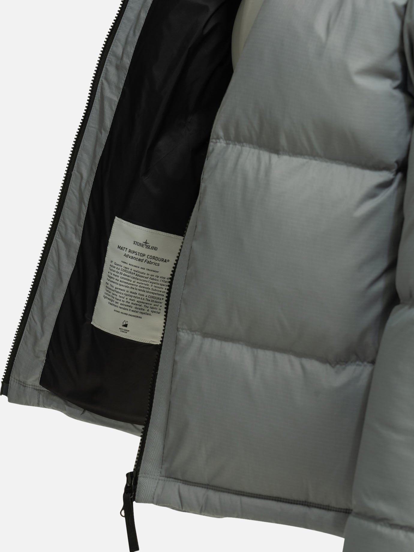 Down jackets Logo Grey - Stone Island Men | PDP | VIETTI Online Store | Zoom-Modal_6