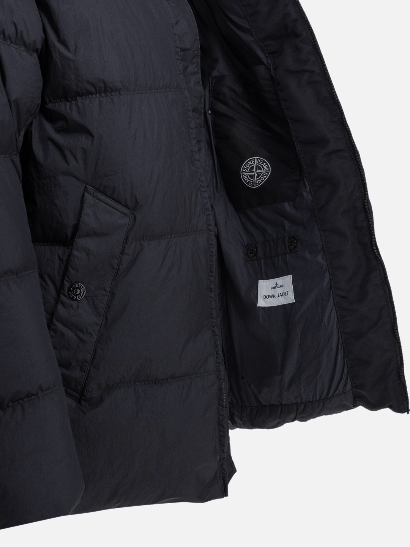 Down jackets Logo Blue - Stone Island Men | PDP | VIETTI Online Store | Zoom-Modal_6